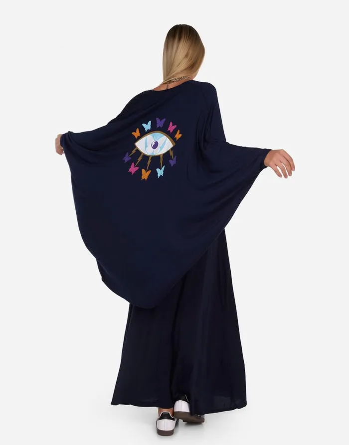 Women039s Isla Butterfly Eye Navy Lauren Moshi Sweaters and Knits