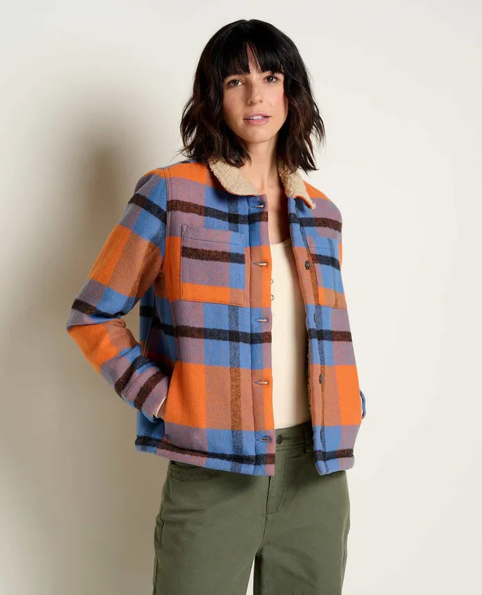 Women8217s Jackets and Layers ToadandCo Women8217s Burntside Trucker Jacket Mandarin