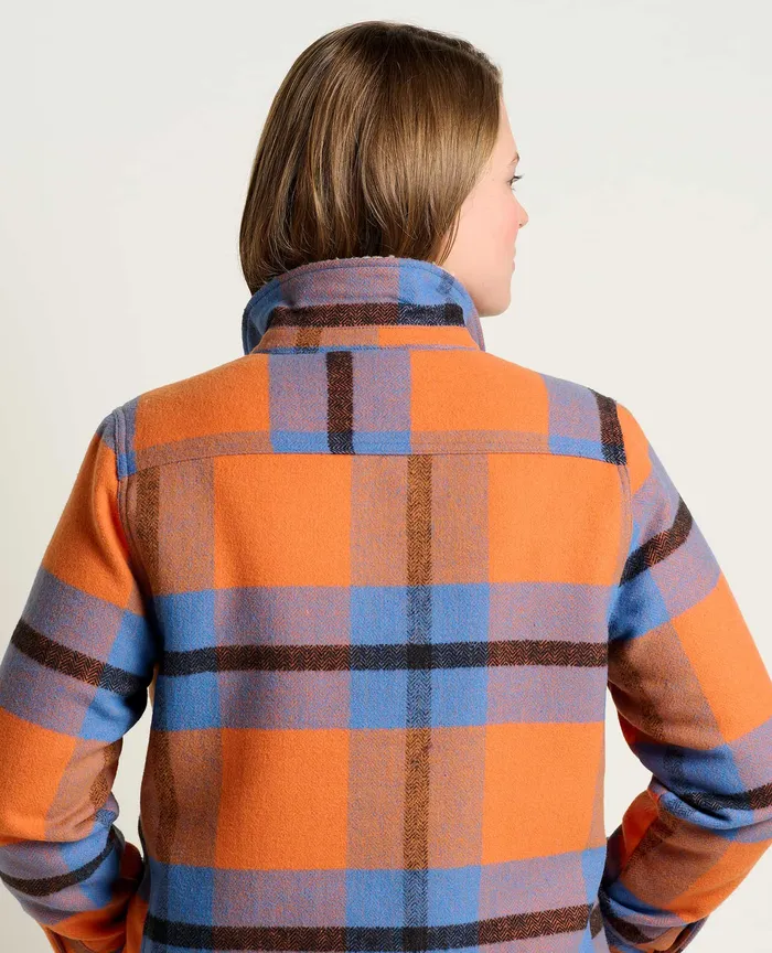 Women8217s Jackets and Layers ToadandCo Women8217s Burntside Trucker Jacket Mandarin