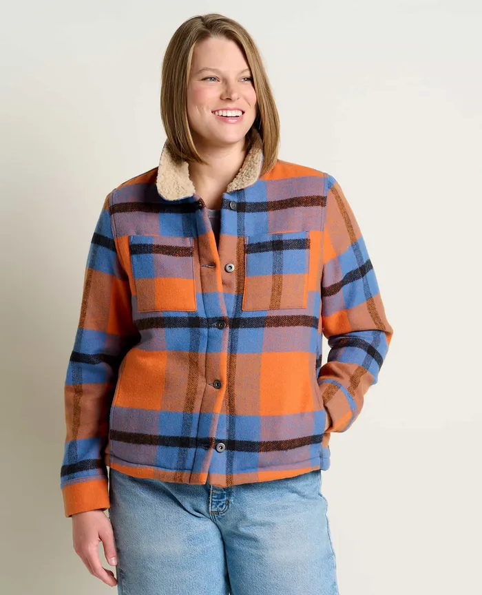 Women8217s Jackets and Layers ToadandCo Women8217s Burntside Trucker Jacket Mandarin