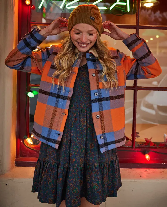 Women8217s Jackets and Layers ToadandCo Women8217s Burntside Trucker Jacket Mandarin