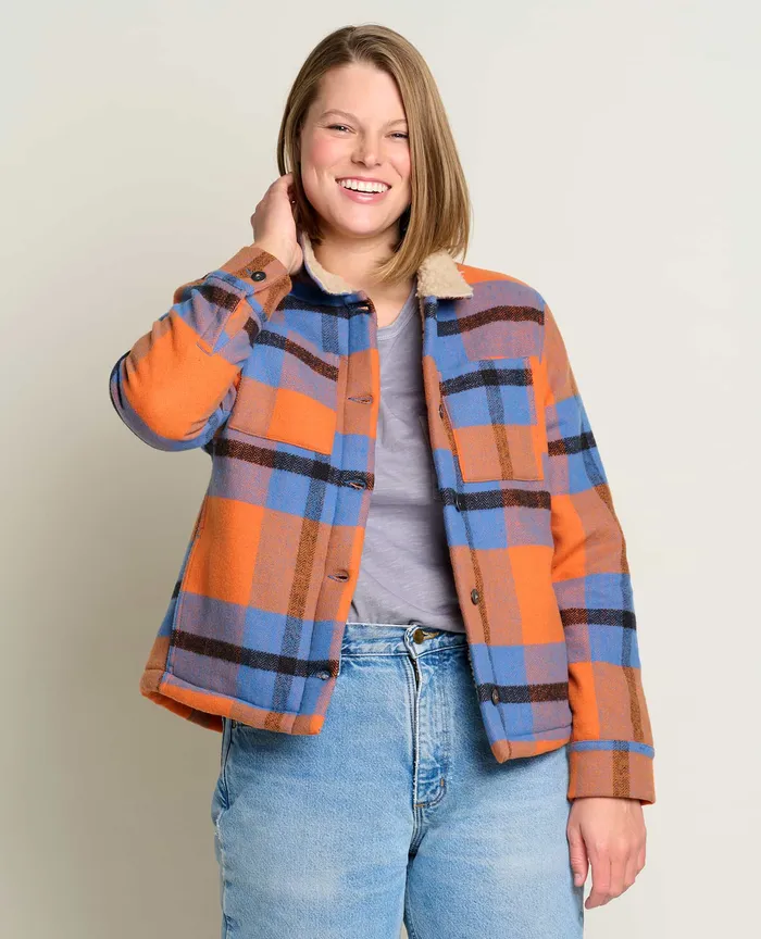 Women8217s Jackets and Layers ToadandCo Women8217s Burntside Trucker Jacket Mandarin