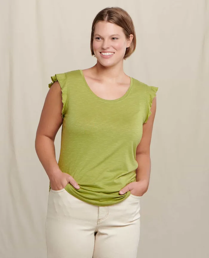 Women8217s Rufflita II Tee Frog Tops and TShirts ToadandCo
