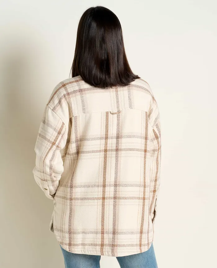 Women8217s Tops and TShirts ToadandCo Conifer Shirt Jacket Oatmeal