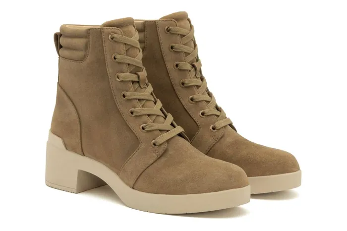 Women ABEO Footwear Boots Capital Lace Light Tan Women ABEO Footwear Boots Capital Lace Light Tan