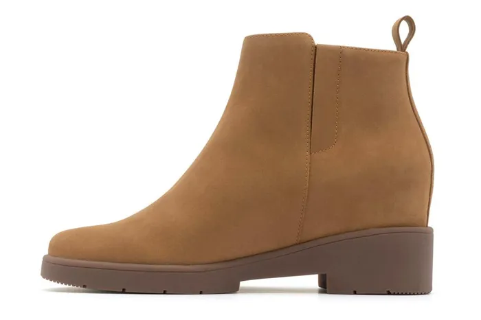 Women ABEO Footwear Boots Horizon Zip Tan Nubuck Women ABEO Footwear Boots Horizon Zip Tan Nubuck