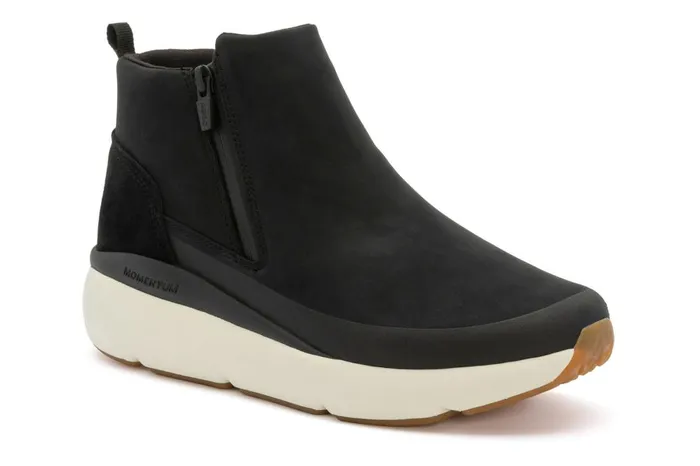 Women ABEO Footwear Boots MXV Shift Zip Black Nubuck