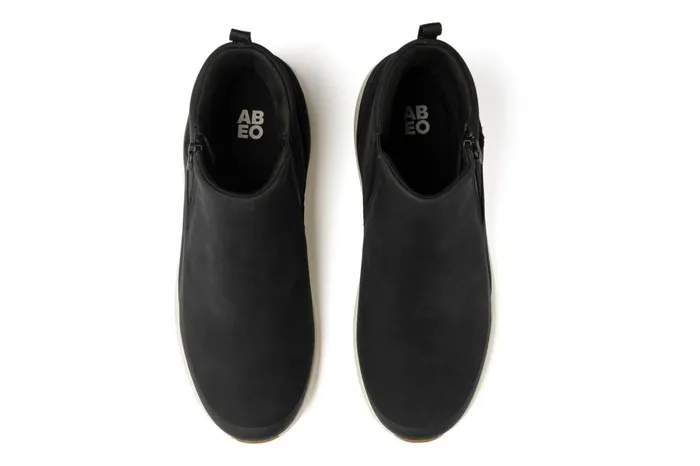 Women ABEO Footwear Boots MXV Shift Zip Black Nubuck Women ABEO Footwear Boots MXV Shift Zip Black Nubuck