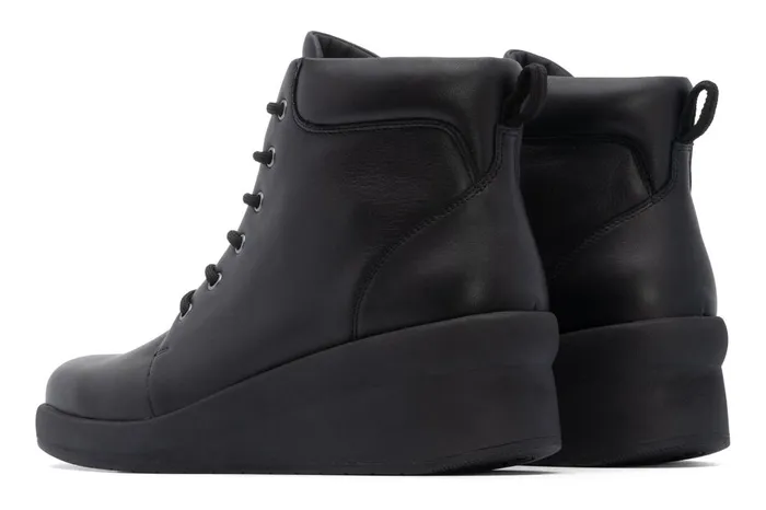 Women ABEO Footwear Boots Passage Lace Up Black Women ABEO Footwear Boots Passage Lace Up Black