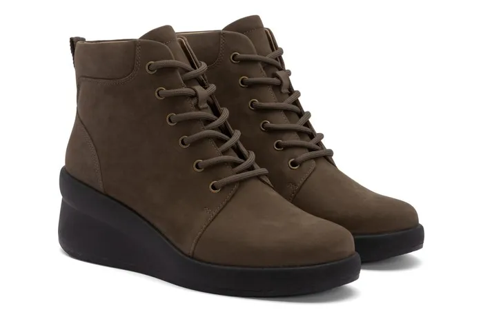 Women ABEO Footwear Boots Passage Lace Up Olive Women ABEO Footwear Boots Passage Lace Up Olive