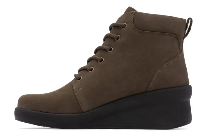 Women ABEO Footwear Boots Passage Lace Up Olive Women ABEO Footwear Boots Passage Lace Up Olive