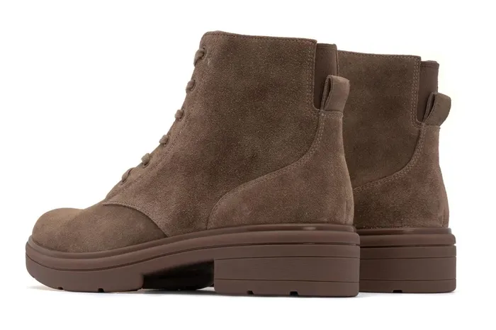 Women ABEO Footwear Boots Vista Lace Taupe Suede Women ABEO Footwear Boots Vista Lace Taupe Suede