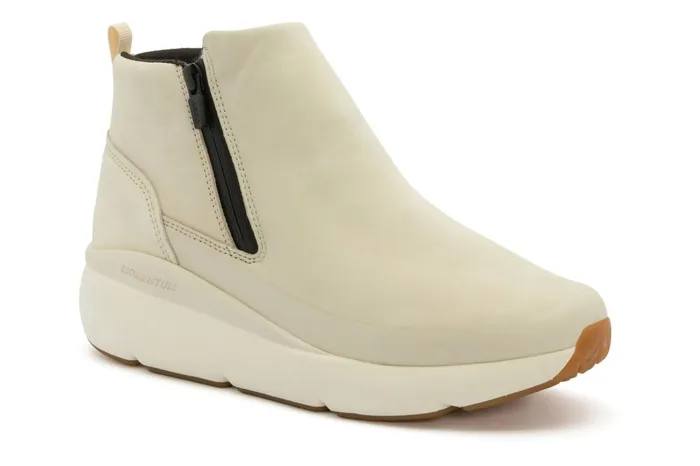 Women ABEO Footwear Casual Shoes MXV Shift Zip Off White