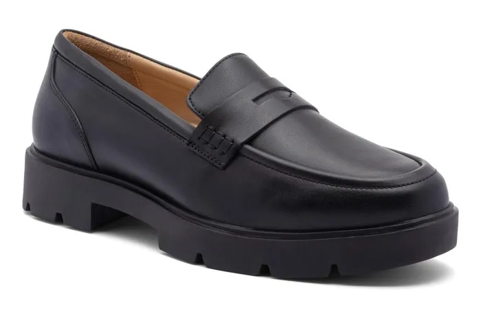 Women ABEO Footwear Dress Boulevard Loafer Black