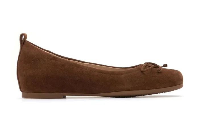 Women ABEO Footwear Dress Cadence Bow Caramel Suede Women ABEO Footwear Dress Cadence Bow Caramel Suede