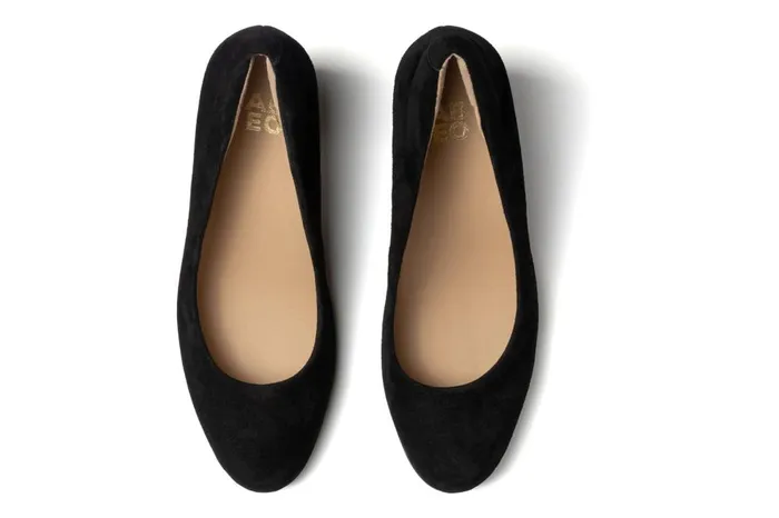 Women ABEO Footwear Dress Tempo Pump Black Suede Women ABEO Footwear Dress Tempo Pump Black Suede