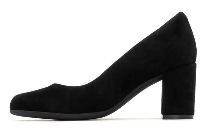 Women ABEO Footwear Dress Tempo Pump Black Suede Women ABEO Footwear Dress Tempo Pump Black Suede