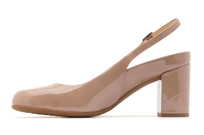 Women ABEO Footwear Dress Tempo Slingback Tan Pat Women ABEO Footwear Dress Tempo Slingback Tan Pat