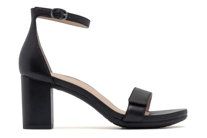 Women ABEO Footwear Dress Tempo Strap Black Leather Women ABEO Footwear Dress Tempo Strap Black Leather