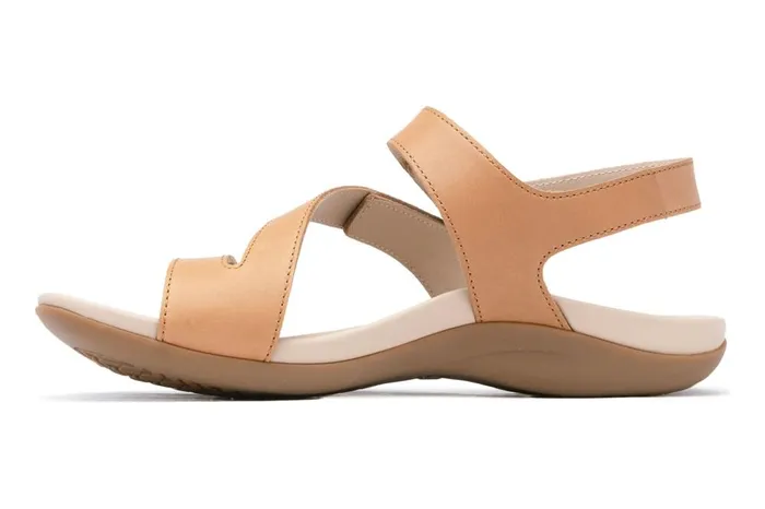 Women ABEO Footwear Sandals Oasis Sandal Almond Women ABEO Footwear Sandals Oasis Sandal Almond