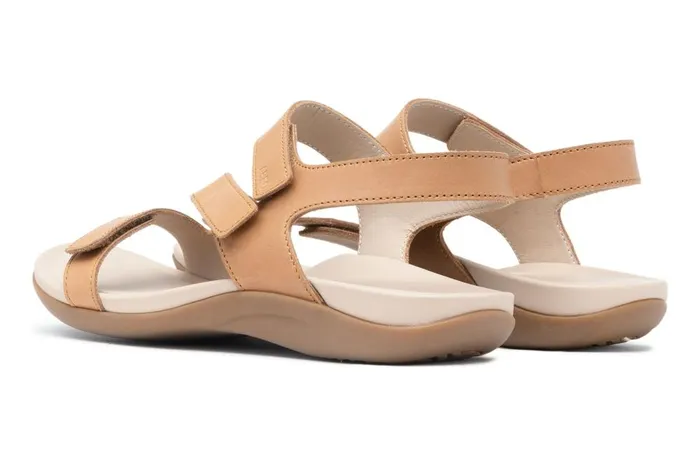 Women ABEO Footwear Sandals Oasis Sandal Almond Women ABEO Footwear Sandals Oasis Sandal Almond