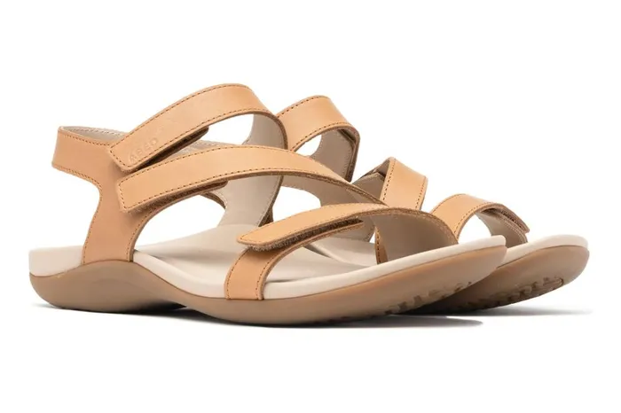Women ABEO Footwear Sandals Oasis Sandal Almond Women ABEO Footwear Sandals Oasis Sandal Almond