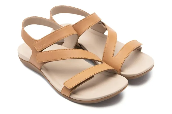 Women ABEO Footwear Sandals Oasis Sandal Almond Women ABEO Footwear Sandals Oasis Sandal Almond