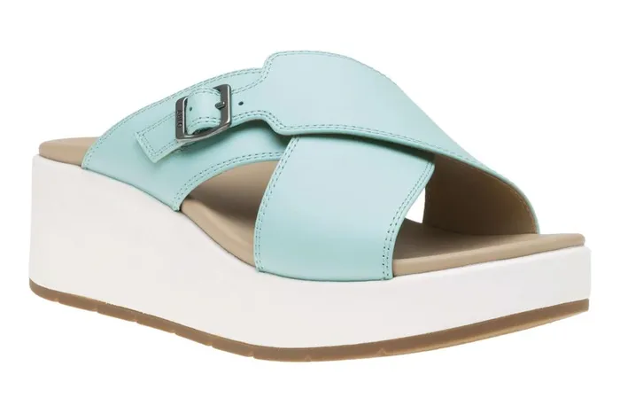 Women ABEO Footwear Sandals Solstice Cross Slide Icy Morning
