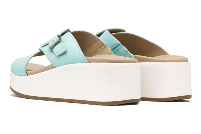 Women ABEO Footwear Sandals Solstice Cross Slide Icy Morning Women ABEO Footwear Sandals Solstice Cross Slide Icy Morning