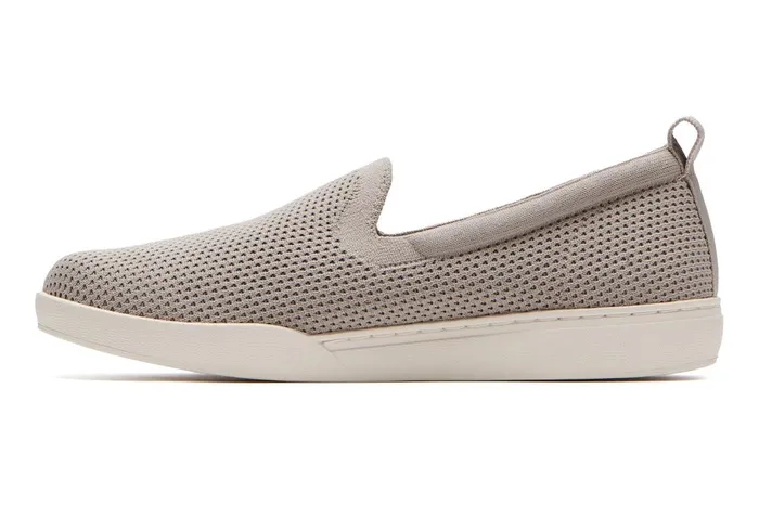 Women ABEO Footwear Sneakers Encore Knit Slip On Taupe Women ABEO Footwear Sneakers Encore Knit Slip On Taupe