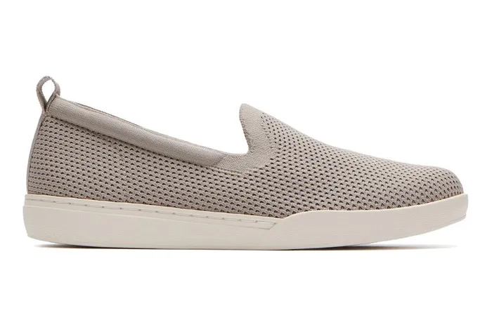 Women ABEO Footwear Sneakers Encore Knit Slip On Taupe Women ABEO Footwear Sneakers Encore Knit Slip On Taupe