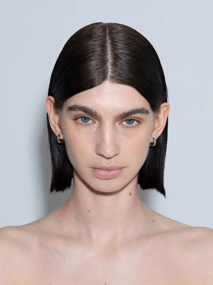 Women Alaya Small PalladiumPlated Hoop Earrings Aeyde Earrings