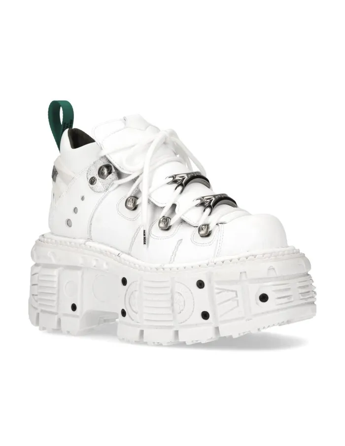 Women Ankle Boot Imperfect With Laces MTank106nV8 New Rock Platform Women Ankle Boot Imperfect With Laces MTank106nV8 New Rock Platform
