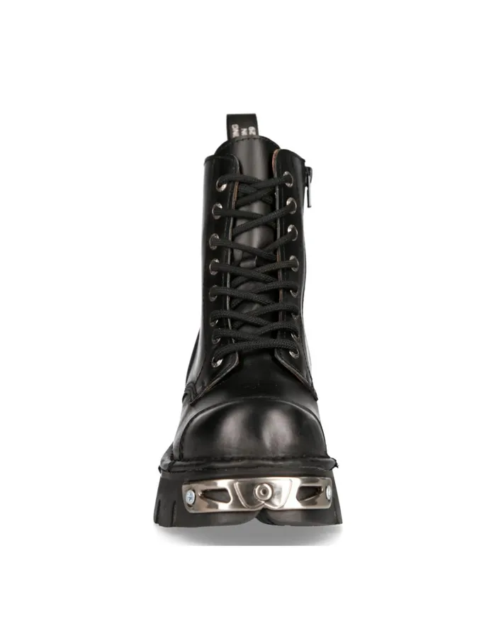 Women Ankle Boot Metallic MNewmili083R35 New Rock Military