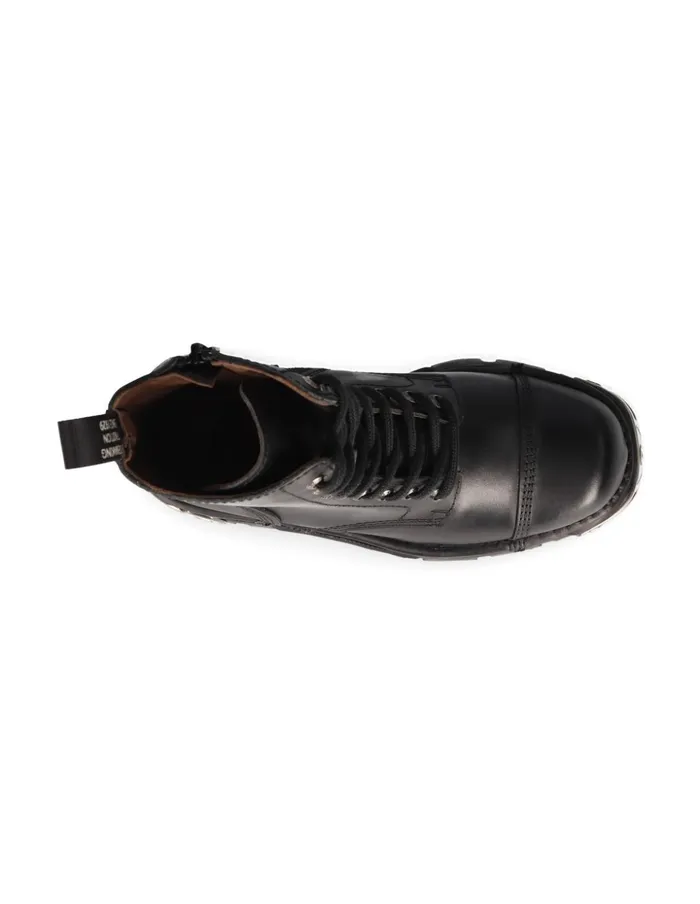 Women Ankle Boot Metallic MNewmili083R35 New Rock Military