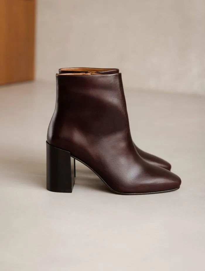 Women Ankle Boots Bobbies Carla Irish Coffee