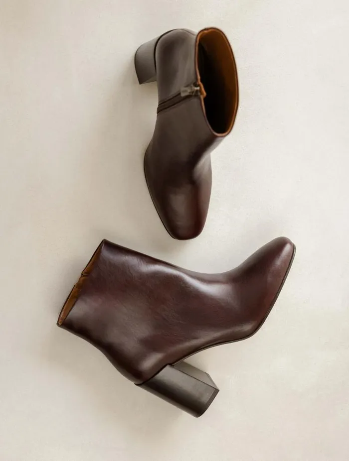 Women Ankle Boots Bobbies Carla Irish Coffee