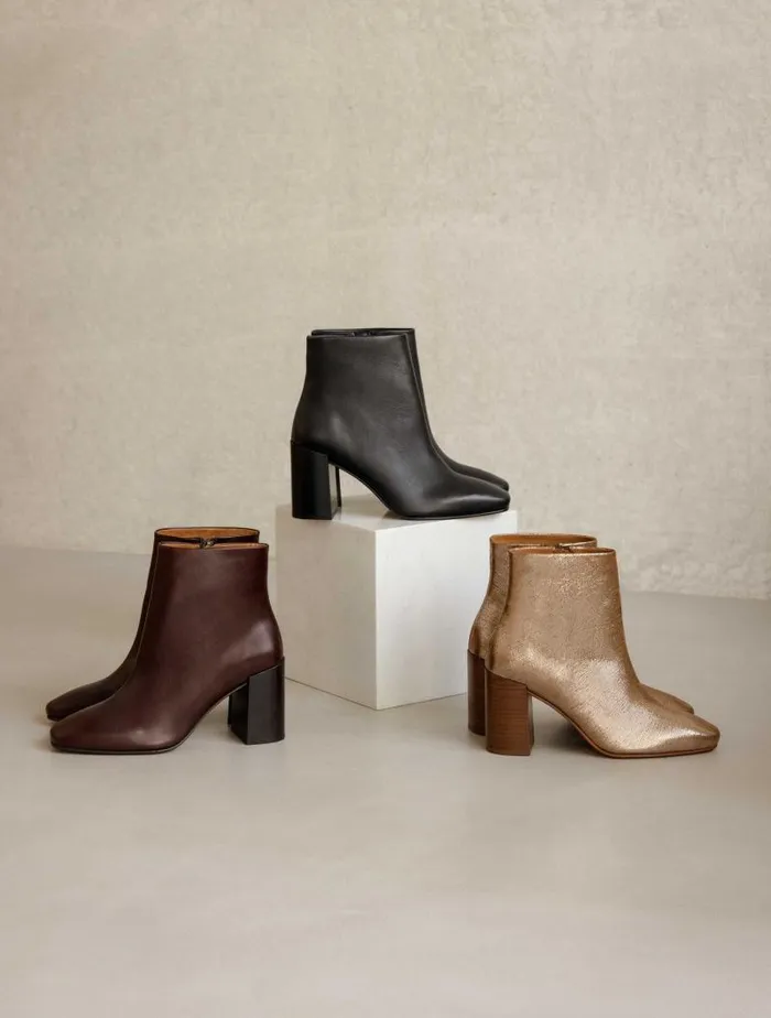 Women Ankle Boots Bobbies Carla Irish Coffee