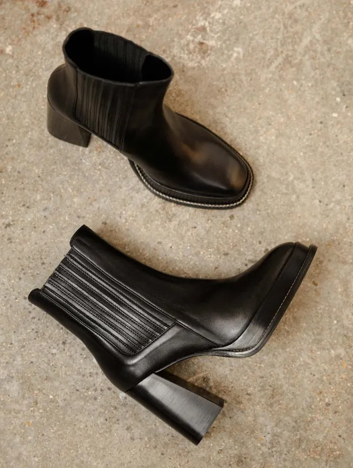 Women Ankle Boots Bobbies Deva Passion Black Women Ankle Boots Bobbies Deva Passion Black
