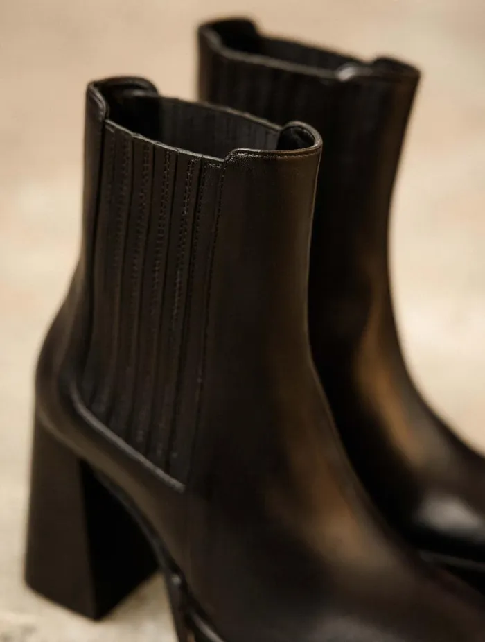 Women Ankle Boots Bobbies Deva Passion Black Women Ankle Boots Bobbies Deva Passion Black