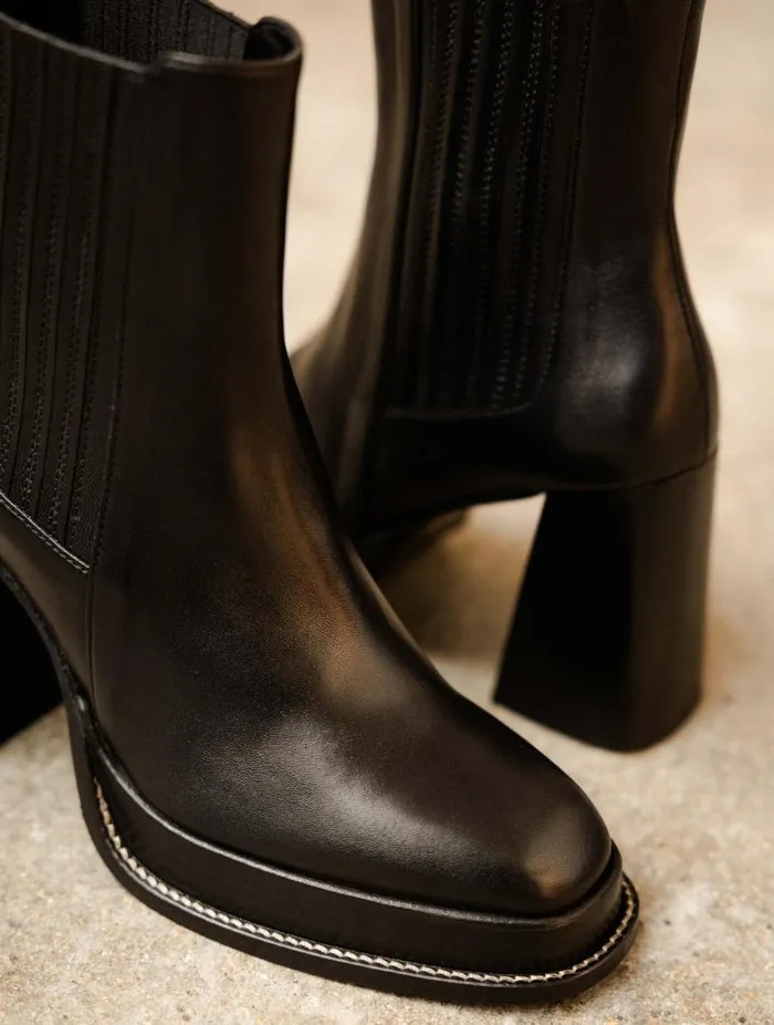 Women Ankle Boots Bobbies Deva Passion Black Women Ankle Boots Bobbies Deva Passion Black