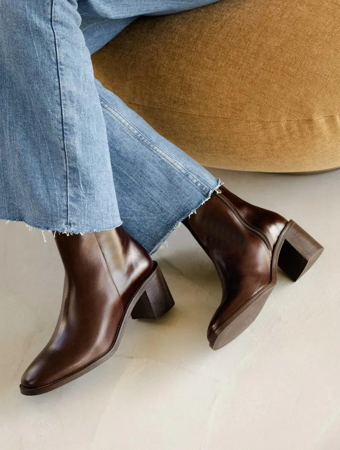 Women Ankle Boots Bobbies Sienna Irish Coffee