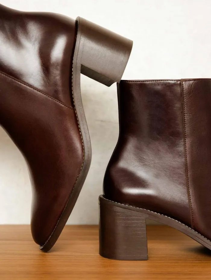 Women Ankle Boots Bobbies Sienna Irish Coffee