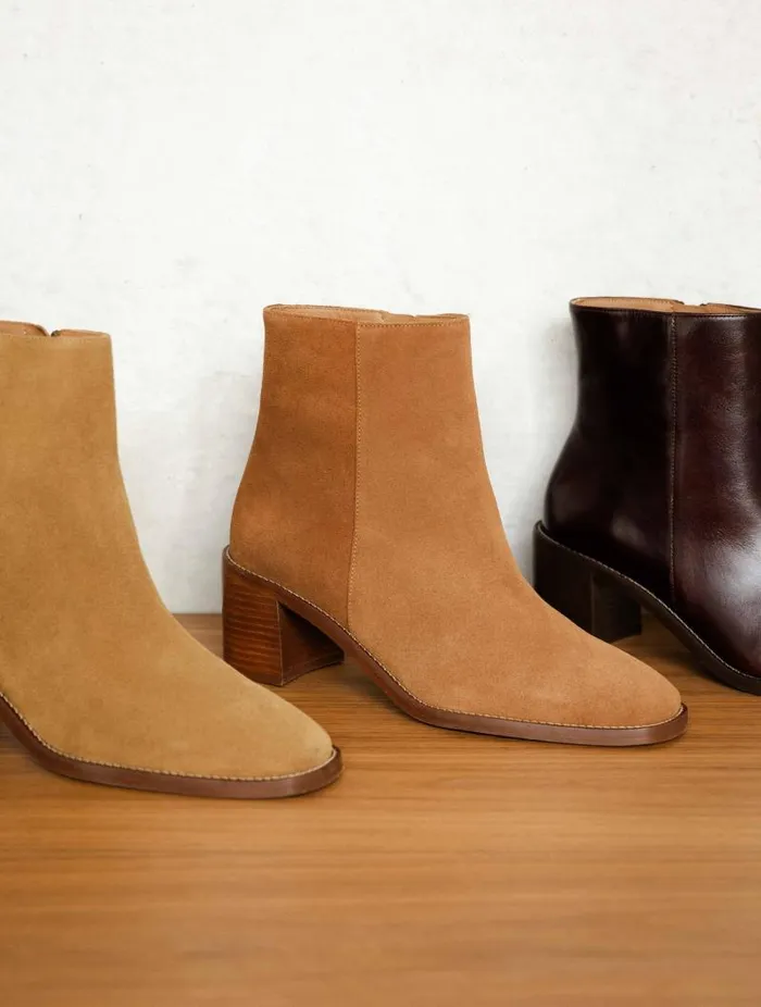 Women Ankle Boots Bobbies Sienna Irish Coffee