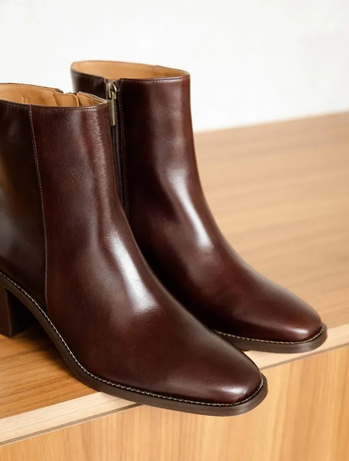 Women Ankle Boots Bobbies Sienna Irish Coffee
