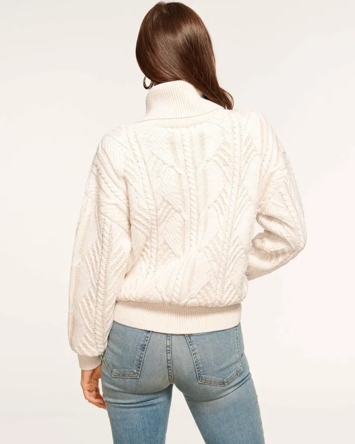 Women Annabelle Embellished Turtleneck Sweater Grey Bedazzled Ramy Brook Tops Women Annabelle Embellished Turtleneck Sweater Grey Bedazzled Ramy Brook Tops