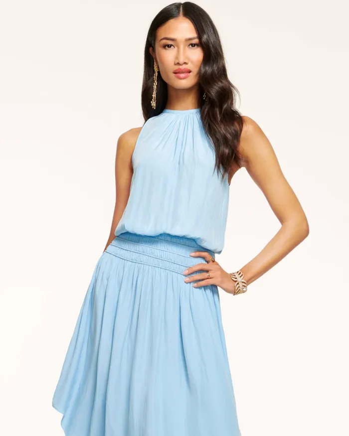Women Audrey Smocked Midi Dress Black Ramy Brook Dresses Women Audrey Smocked Midi Dress Black Ramy Brook Dresses