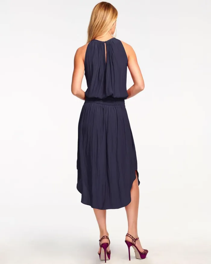 Women Audrey Smocked Midi Dress Black Ramy Brook Dresses Women Audrey Smocked Midi Dress Black Ramy Brook Dresses