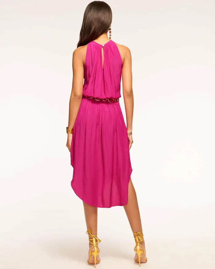 Women Audrey Smocked Midi Dress Black Ramy Brook Dresses Women Audrey Smocked Midi Dress Black Ramy Brook Dresses
