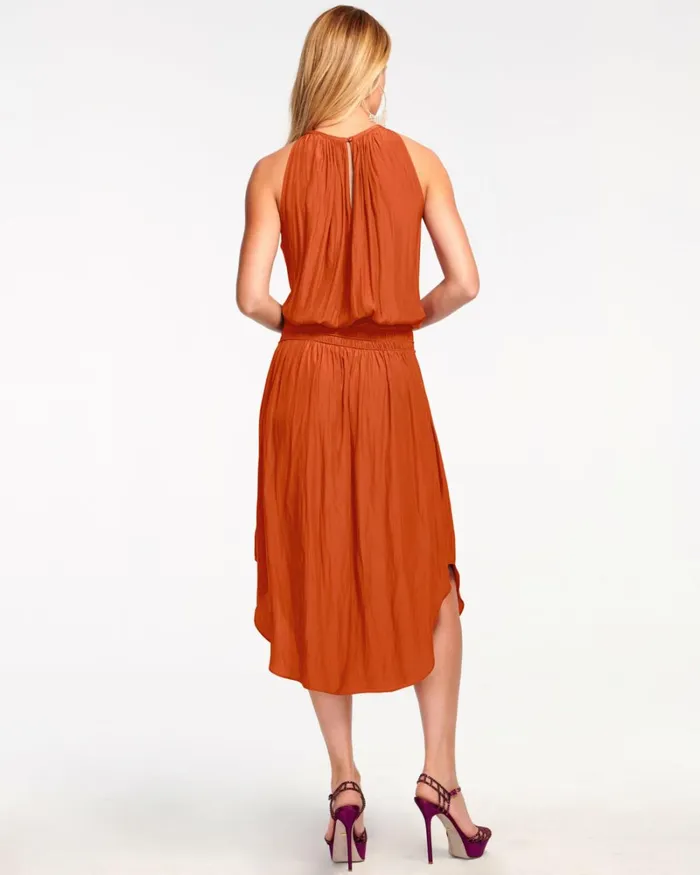 Women Audrey Smocked Midi Dress Black Ramy Brook Dresses Women Audrey Smocked Midi Dress Black Ramy Brook Dresses